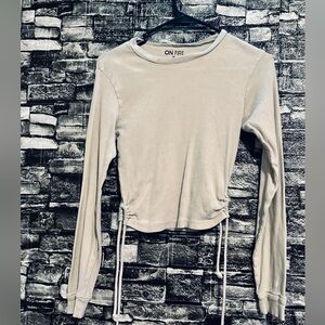 Long sleeve, Trendy Crop Top